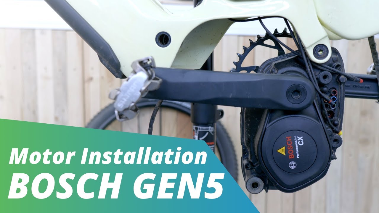 Montaż i demontaż silnik&oacute;w Bosch Gen.5 w rowerach elektrycznych | Samouczek 🔧
