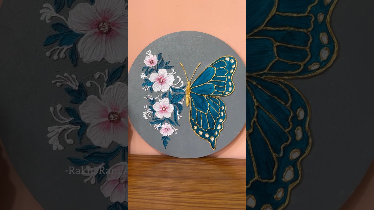 Wall Putty decor items.. #art #artist #artwork #diy #decoration #wallhanging #trending #viral #short