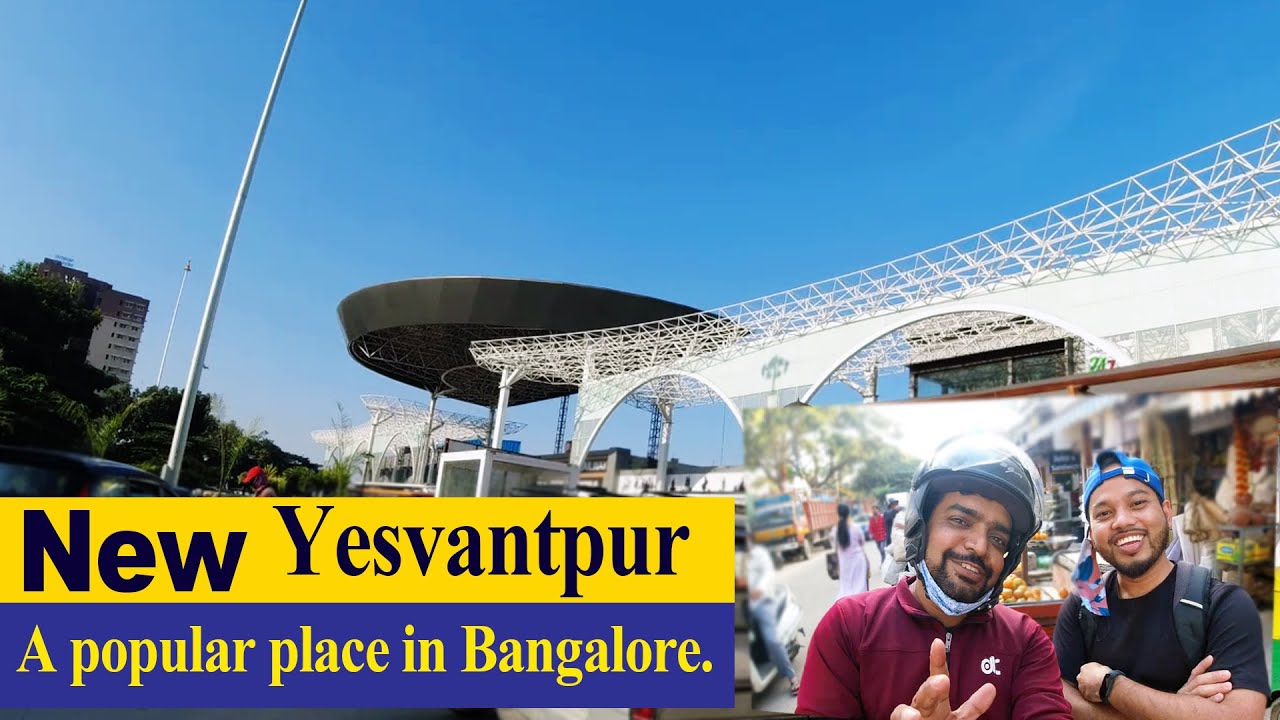 Yeshwanthpur Bangalore | Yesvantpur walking tour | Sky imprint Vlog with @kannadakuvaraoriginal