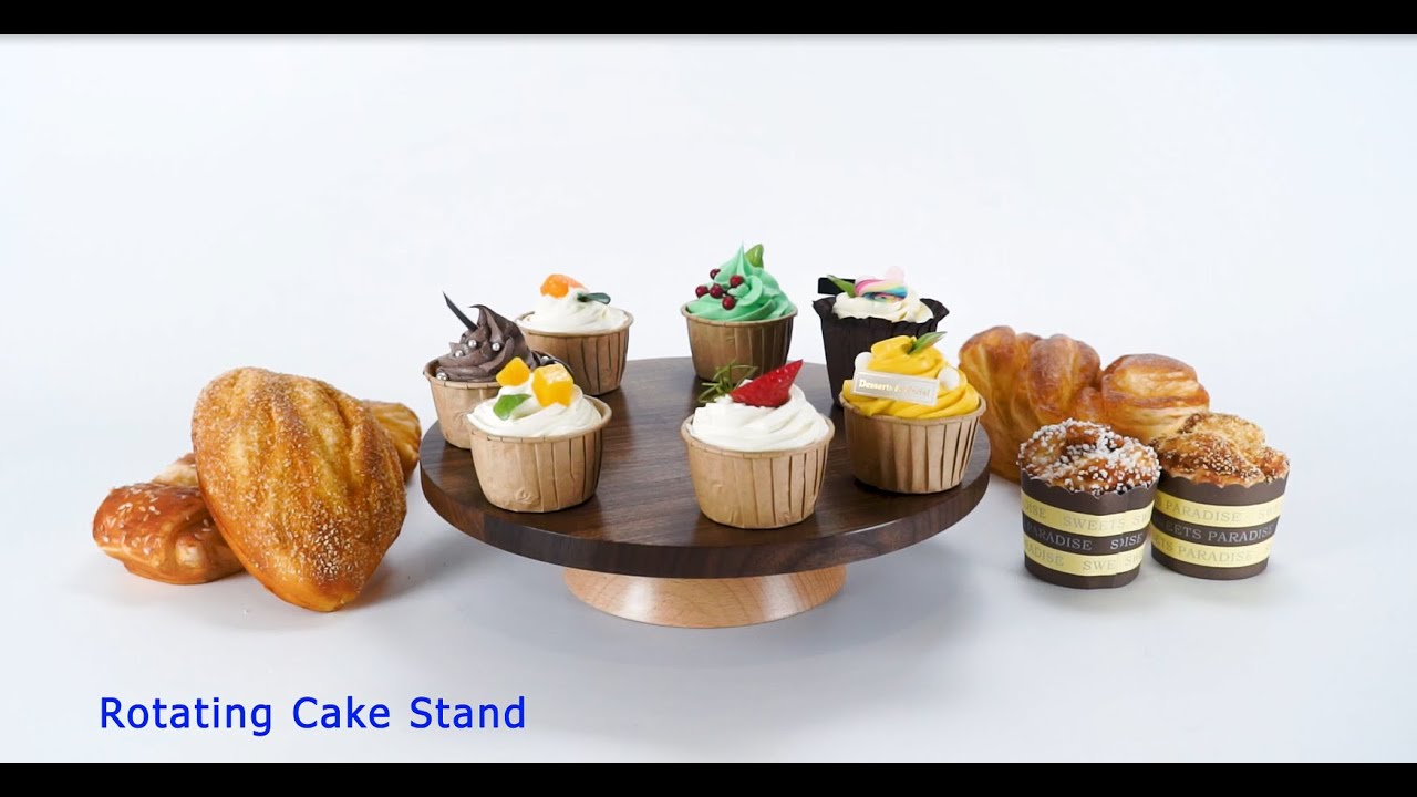 Aamzon Review of EDUROMI Rotating Cake Stand 11 Inch