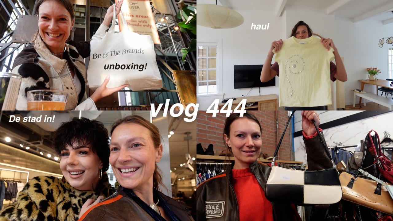 Stad in met Sas, naar een event met Leo en kringlopen in de kringloop straat! | Aim&eacute;e van der Pijl