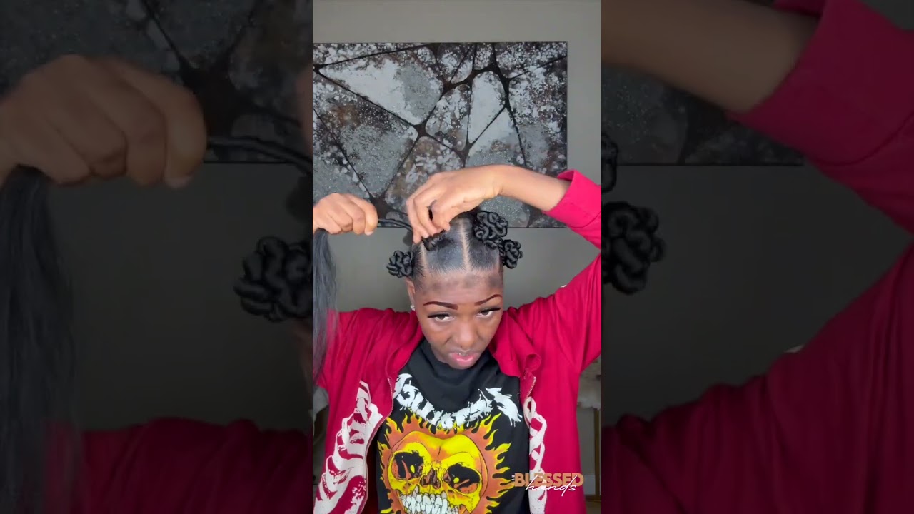 Nubian Knots Crown with Crochet on 4c hair