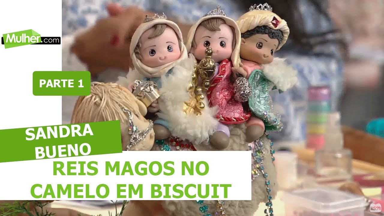 Os 3 Reis Magos no Camelo em Biscuit - Sandra Bueno - 24/09/2019 P1