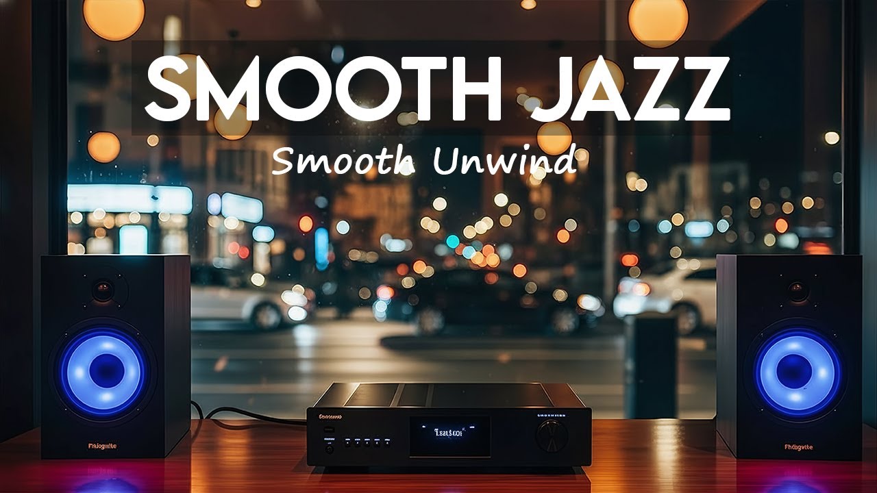 Smooth Jazz & Soulful R&B🌙  | Rainy Night Melodies for Inner Peace