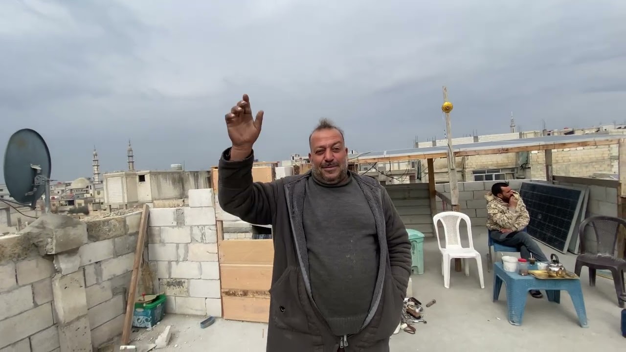 زيارة ابو الفوز على سطحو الجديد 