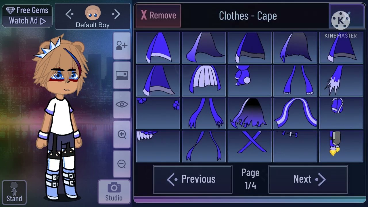 Making glamrock Freddy in gacha club