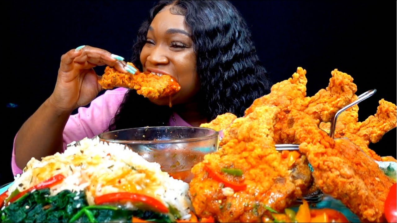 SOUL FOOD MUKBANG | FRIED PORK CHOPS MUKBANG | PORK MUKBANG| CLASSIC FRIED PORK CHOP MUKBANG |