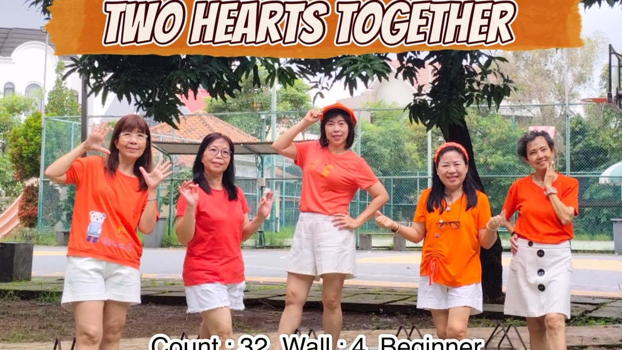 TWO HEARTS TOGETHER - LINEDANCE