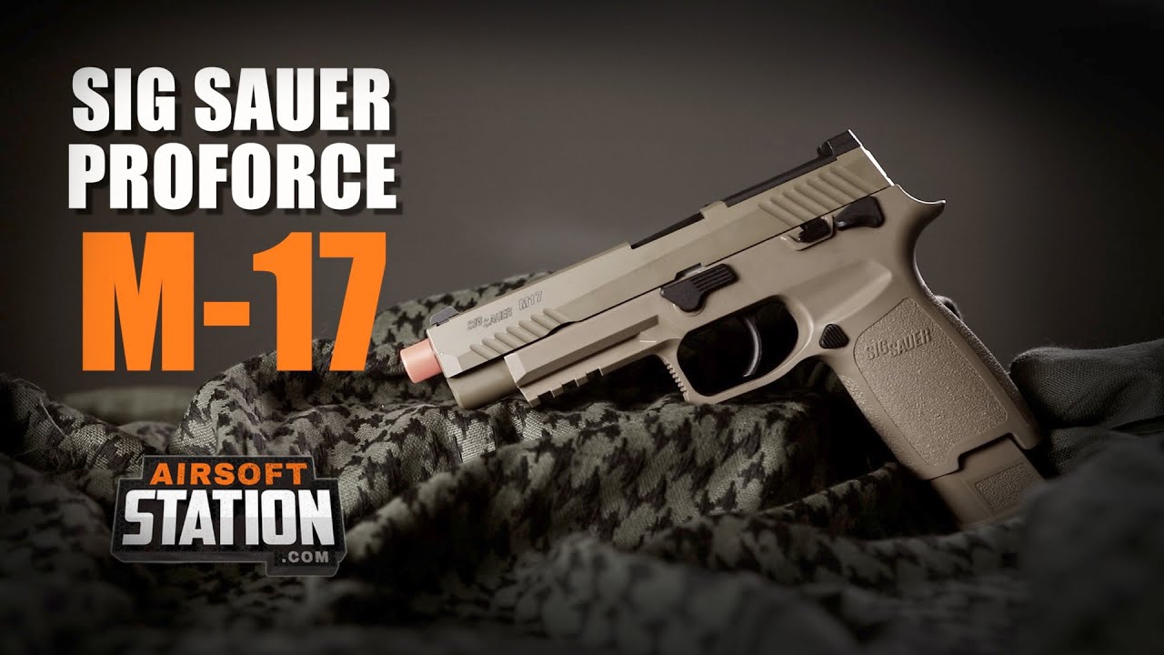 SIG Sauer Proforce M17.  The new pistol on the block.