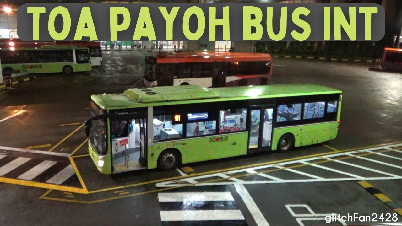 Buses at Toa Payoh Bus Interchange, Singapore 2022
