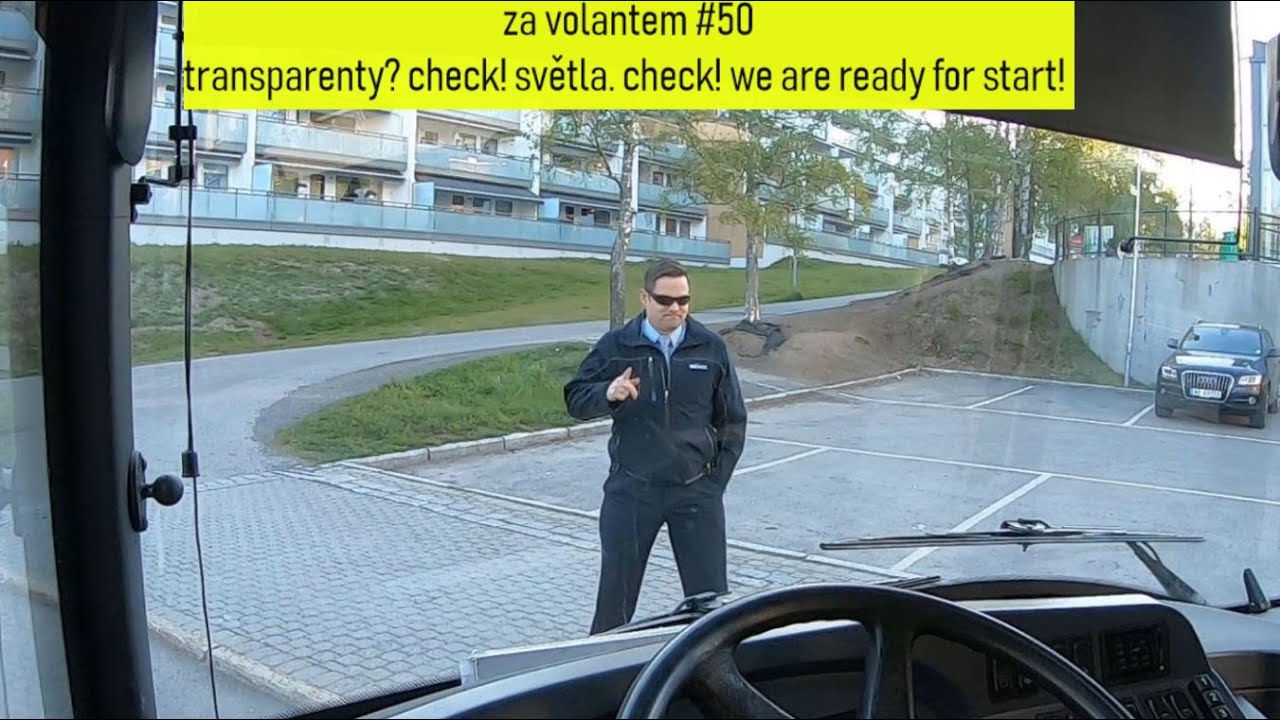 Za volantem #50 - Transparenty? Check! Světla. Check! We are ready for start!
