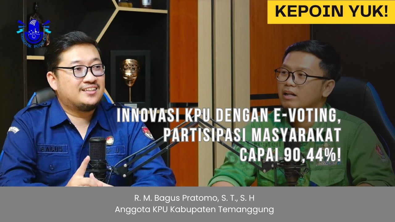 KPU KERJA APA SETELAH PEMILU USAI? INOVASI, E-VOTING & PARTISIPASI 90,44% - KEPOIN YUK!