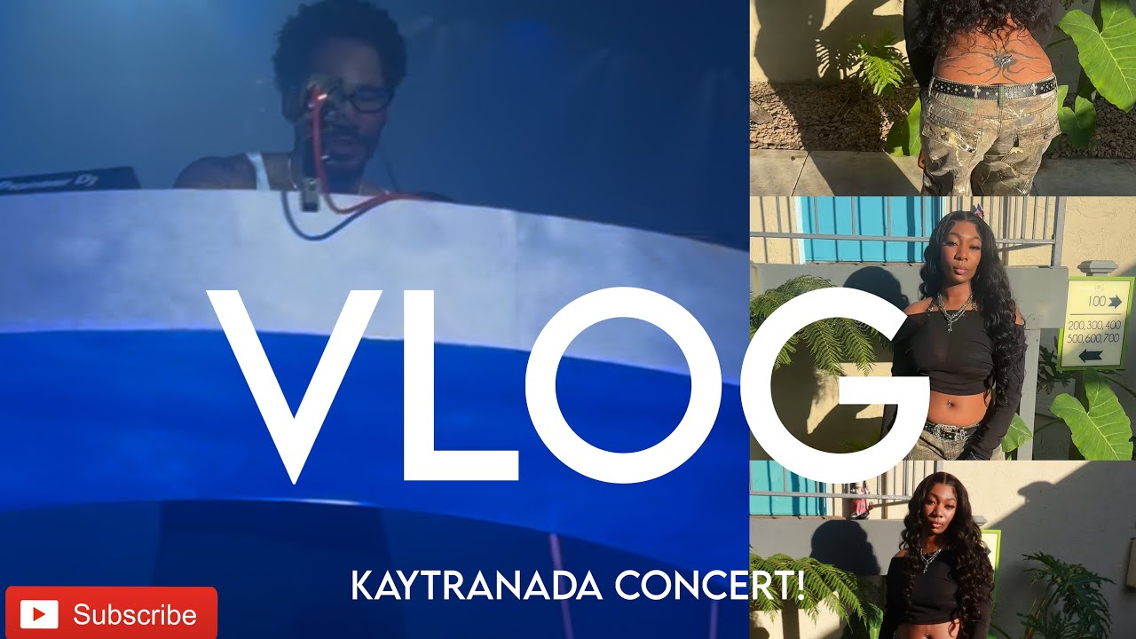Kaytranada Concert VLOG: MISING MY $200 SHOES?!GRWM!