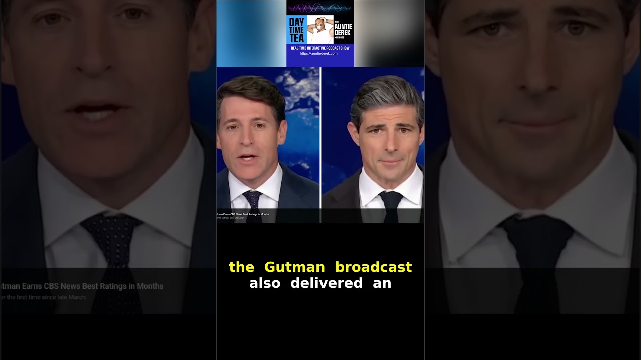 Заменяющий Тони Докупила Мэтт Гутман обеспечил CBS News лучшие рейтинги за несколько месяцев. #To...
