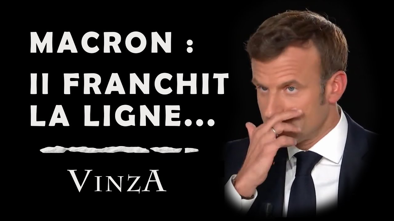 MACRON FRANCHIT LA LIGNE...