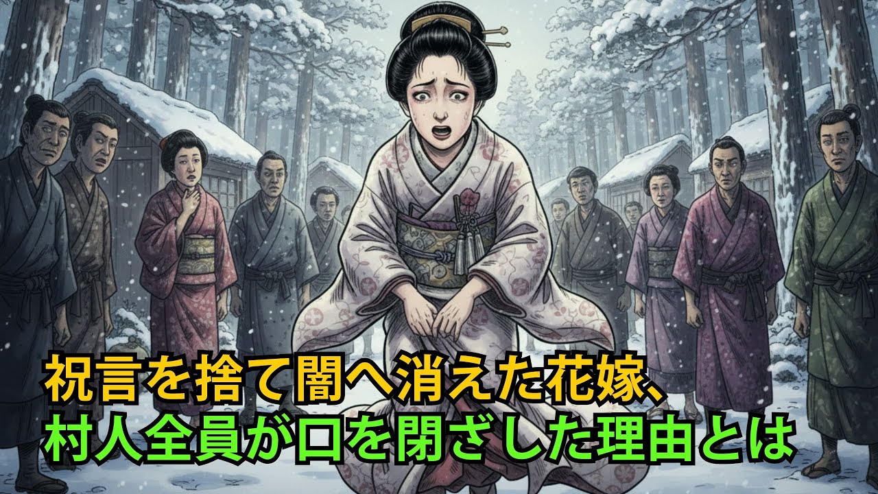 祝言を捨て闇へ消えた花嫁、村人全員が口を閉ざした理由とは| 野談 | 伝説 | 昔話 | 説話 | 民話