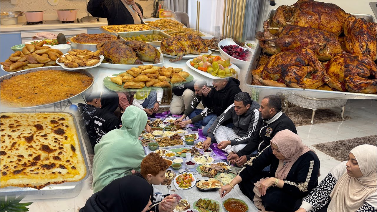 هي دي العزومة الي جمعتنا و قهرتنا العوض عليك يا رب
