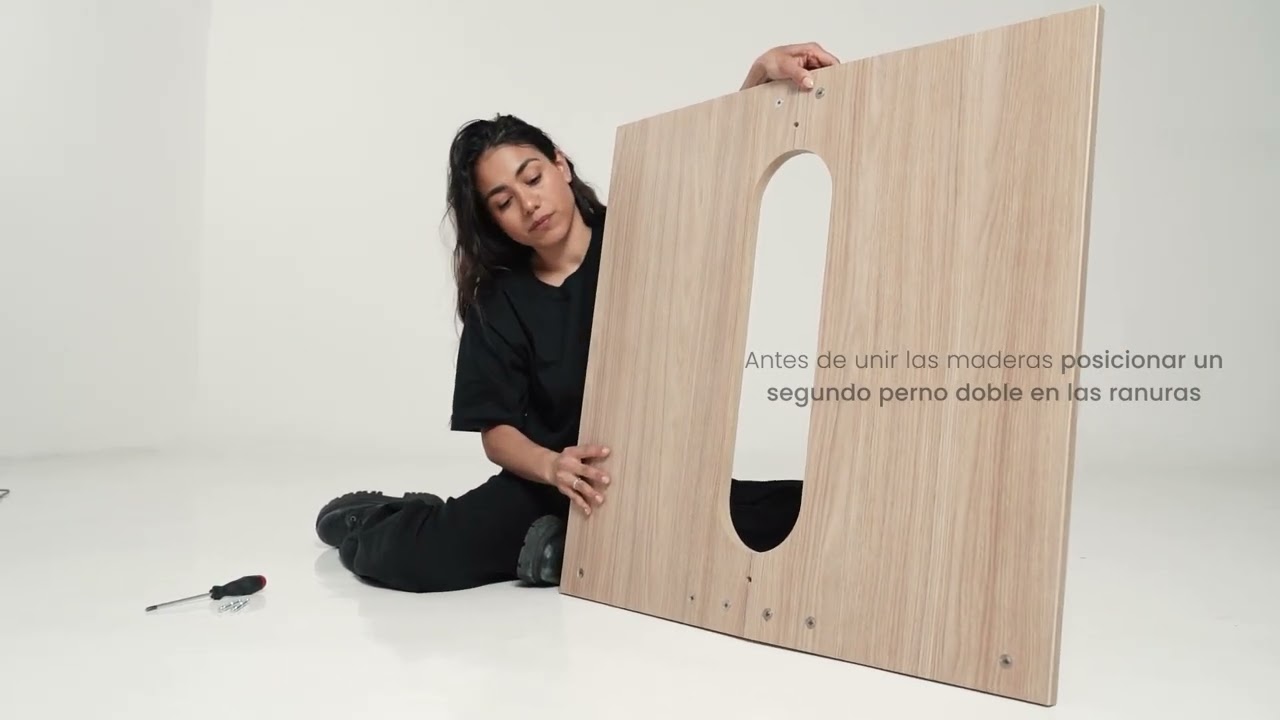 Video instructivo Mesa de comedor Godard Redonda