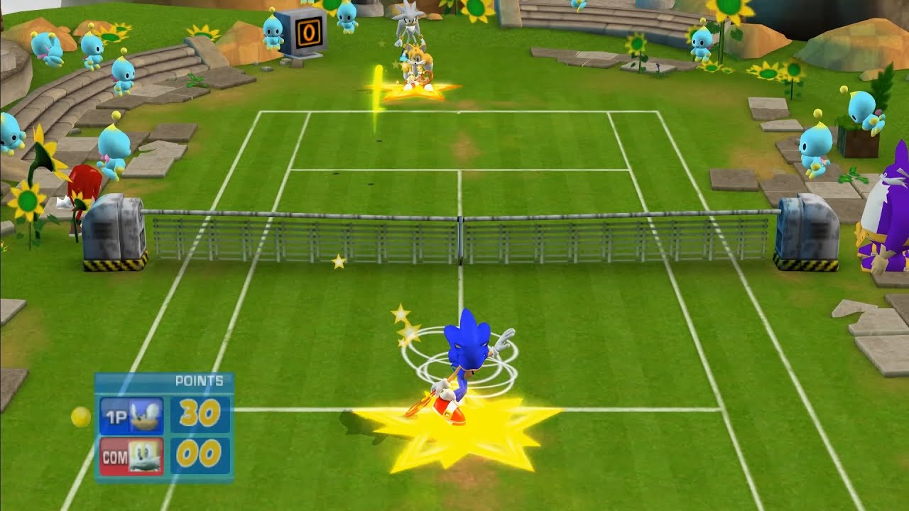 Sega Superstars Tennis (PS2) - PCSX2
