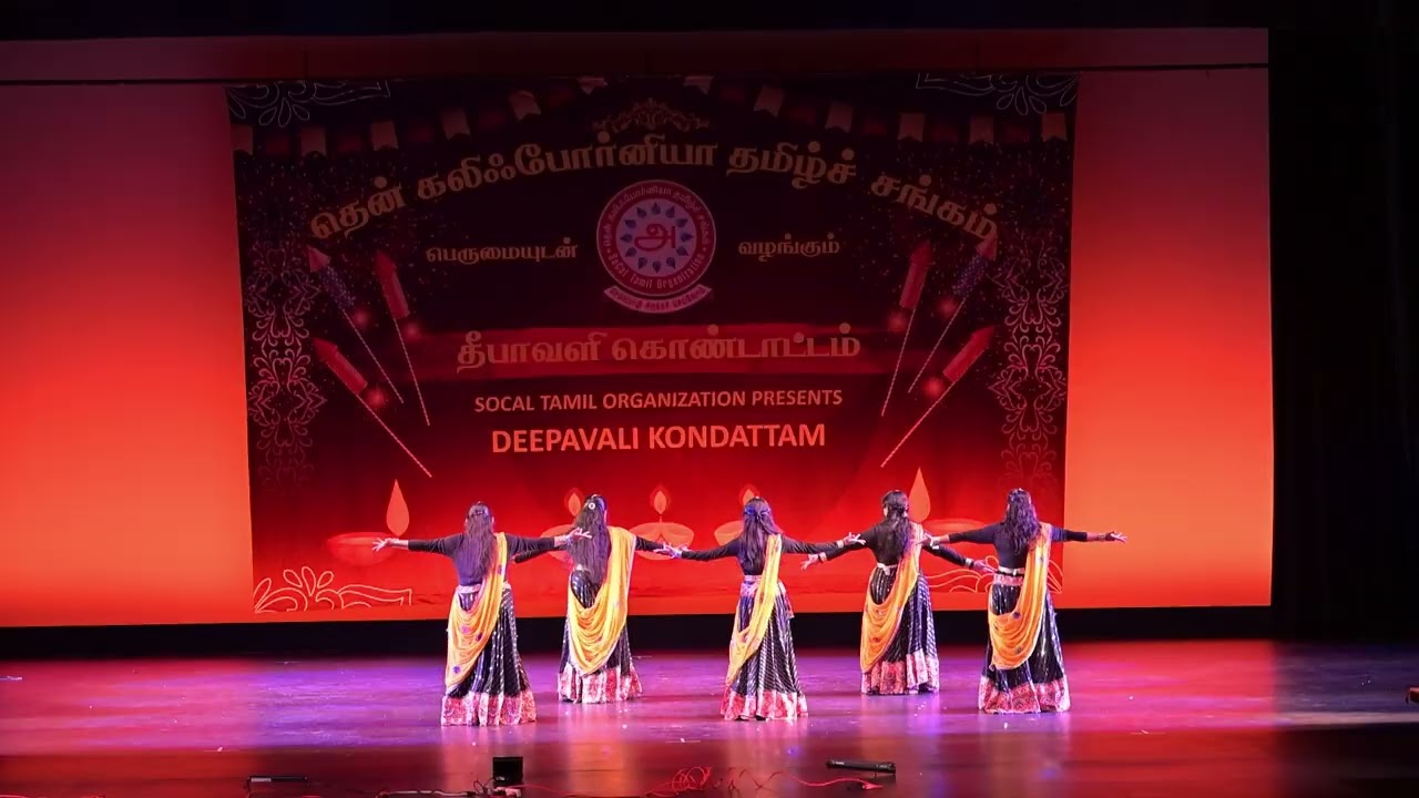 Indian medley dance (Tamil, Telugu, Hindi)
