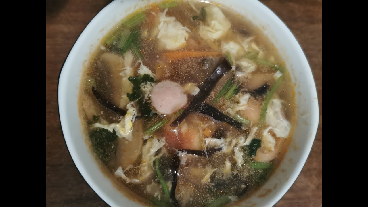 Kuchnia Chińska 中国美食: Zupa pikantna