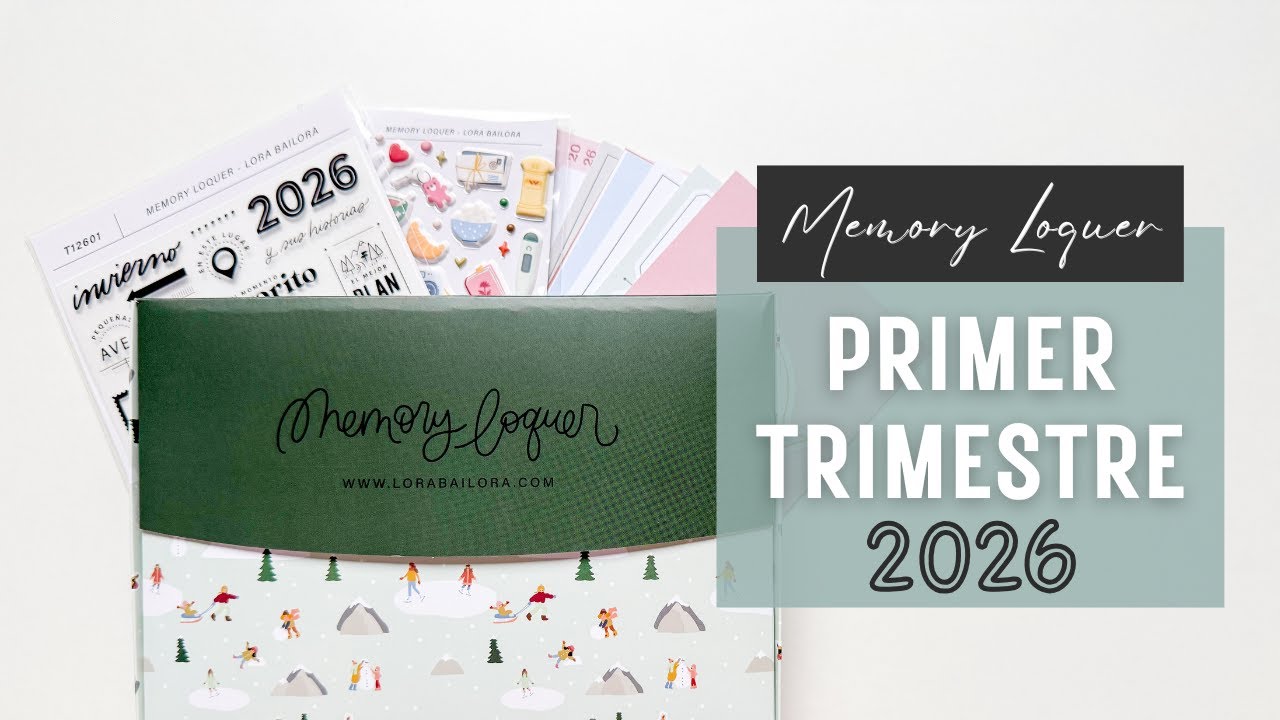 Descubre conmigo el kit del primer trimestre Memory loquer 2026 ✨