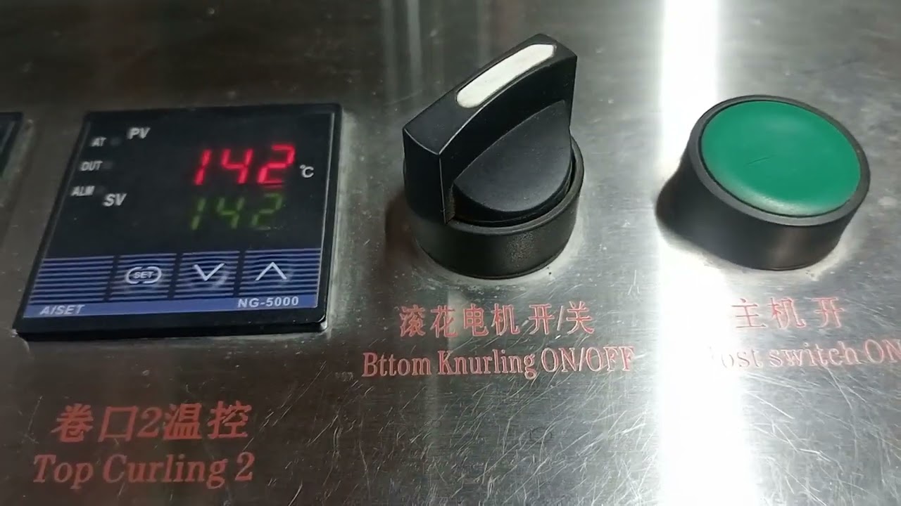 Lid Machine,, Window Lid production 