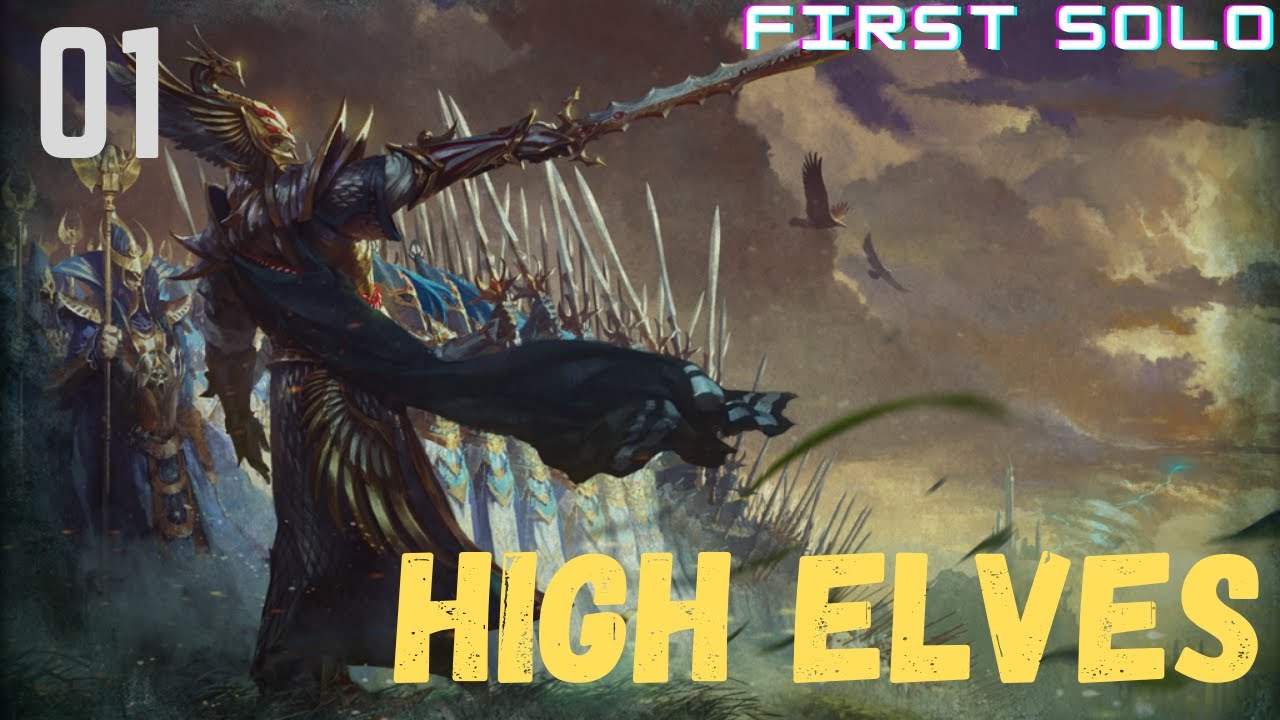 My first ever solo campaign - High Elves Part 1