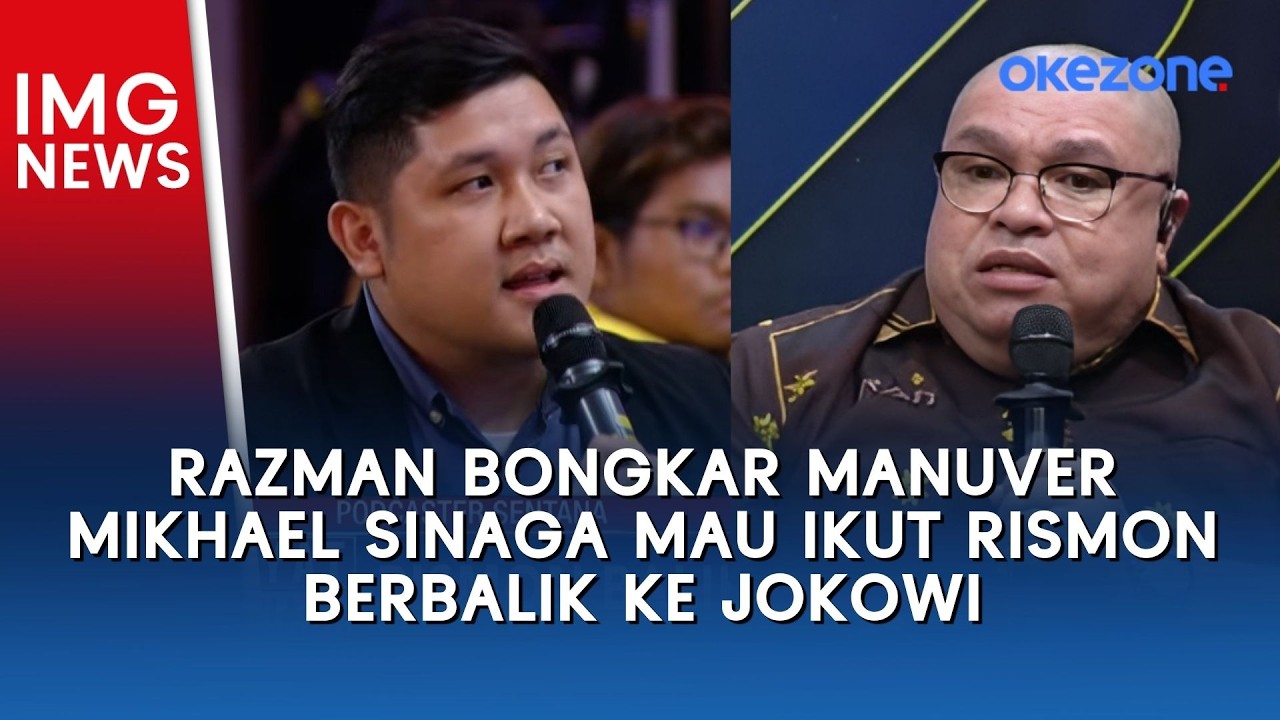 Razman Bongkar Manuver Mikhael Sinaga Mau Ikut Rismon Berbalik ke Jokowi dan Tinggalkan Roy Suryo Cs