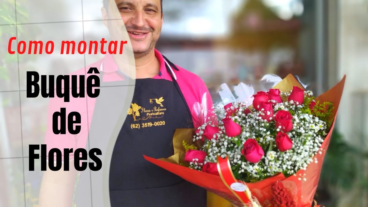 Aprenda como fazer um buquê de rosas passo a passo
