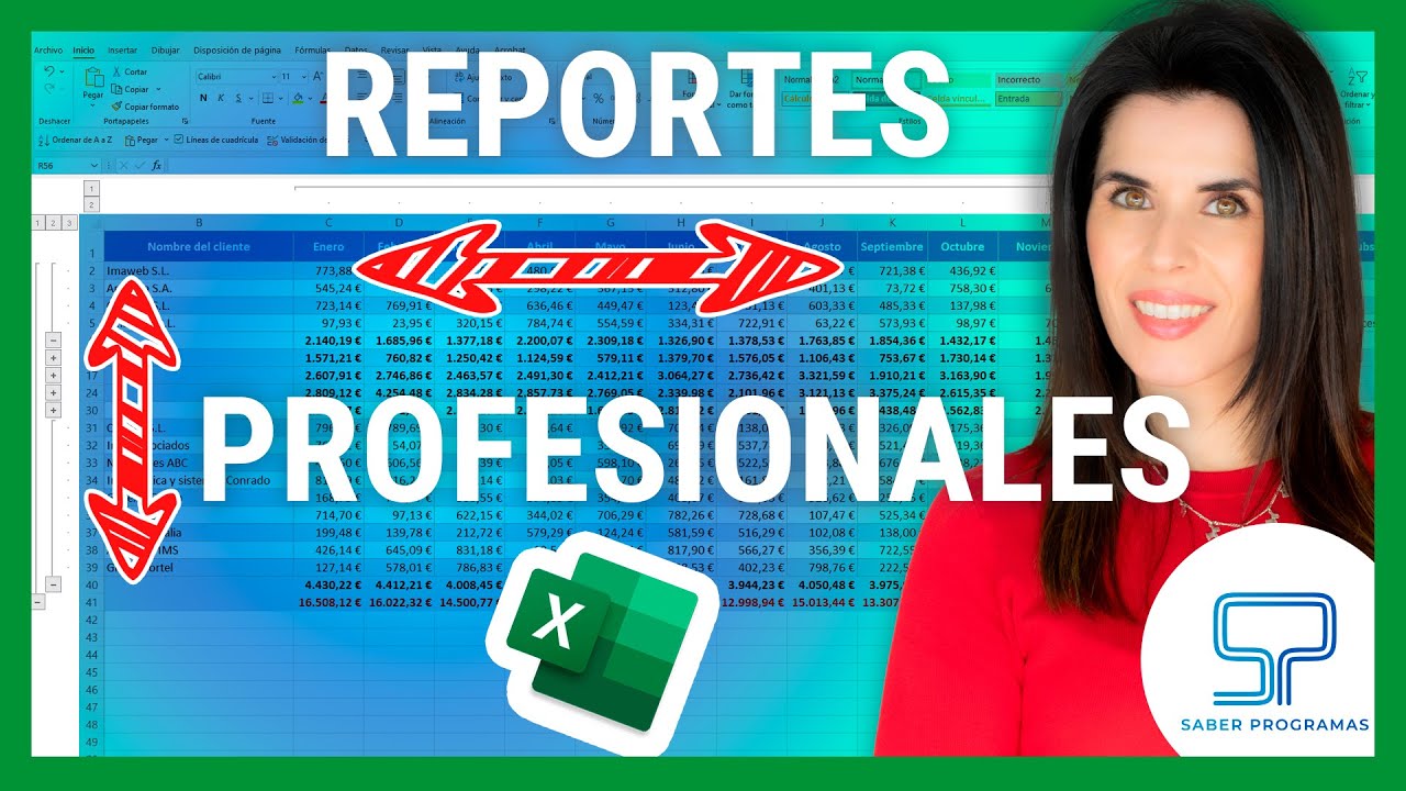 AGRUPAR datos en Excel  [ agrupa FILAS y/o COLUMNAS ] ✅