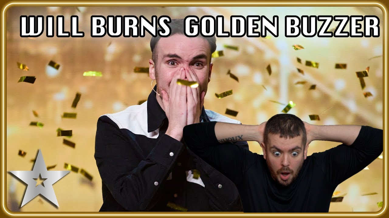 Brad Reacts To AMAZING Golden Buzzer Audition On Britain's Got Talent