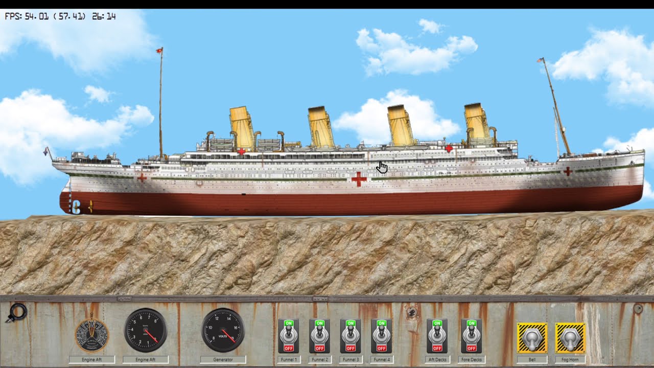 Sinking H.M.H.S. Britannic then to raise it again