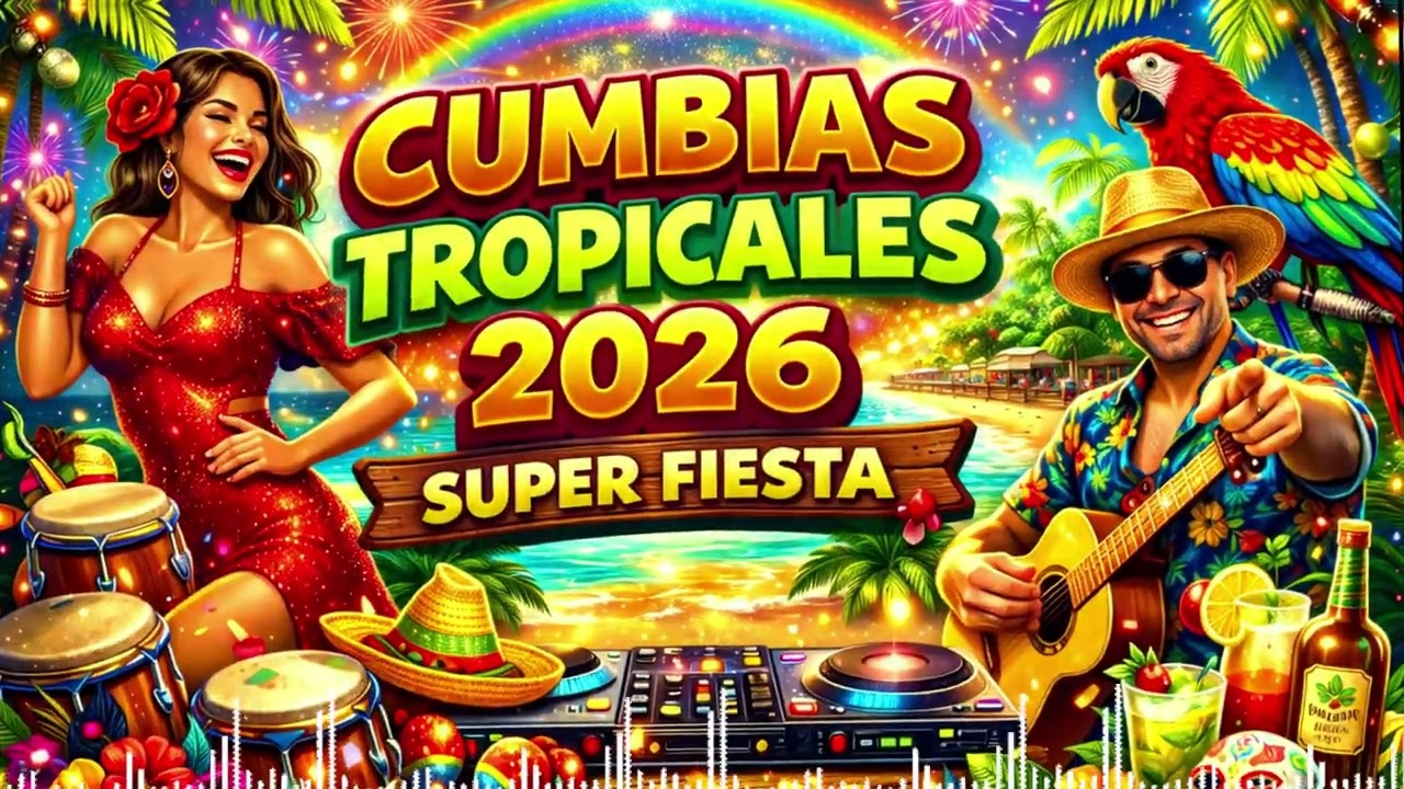 Тропические Кумбии Чтобы Танцевать Всю Ночь 2026 🌴 Лучшее от Acapulco Tropical и Tropical del Bravo