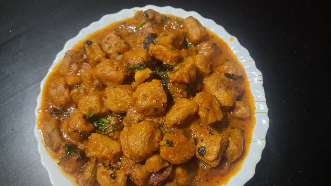 Easy and simple soybean gravy recipe/ Soybean