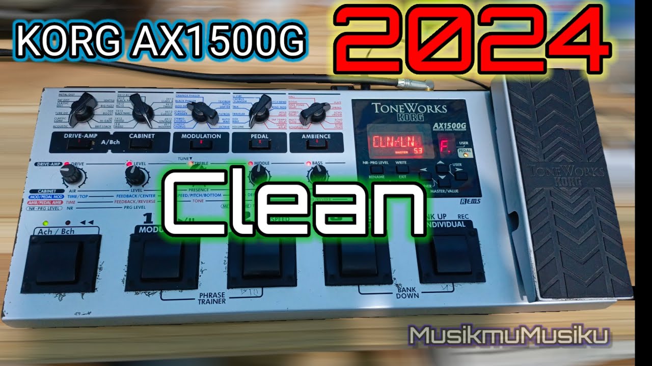 Korg AX1500G Clean Patch / Preset