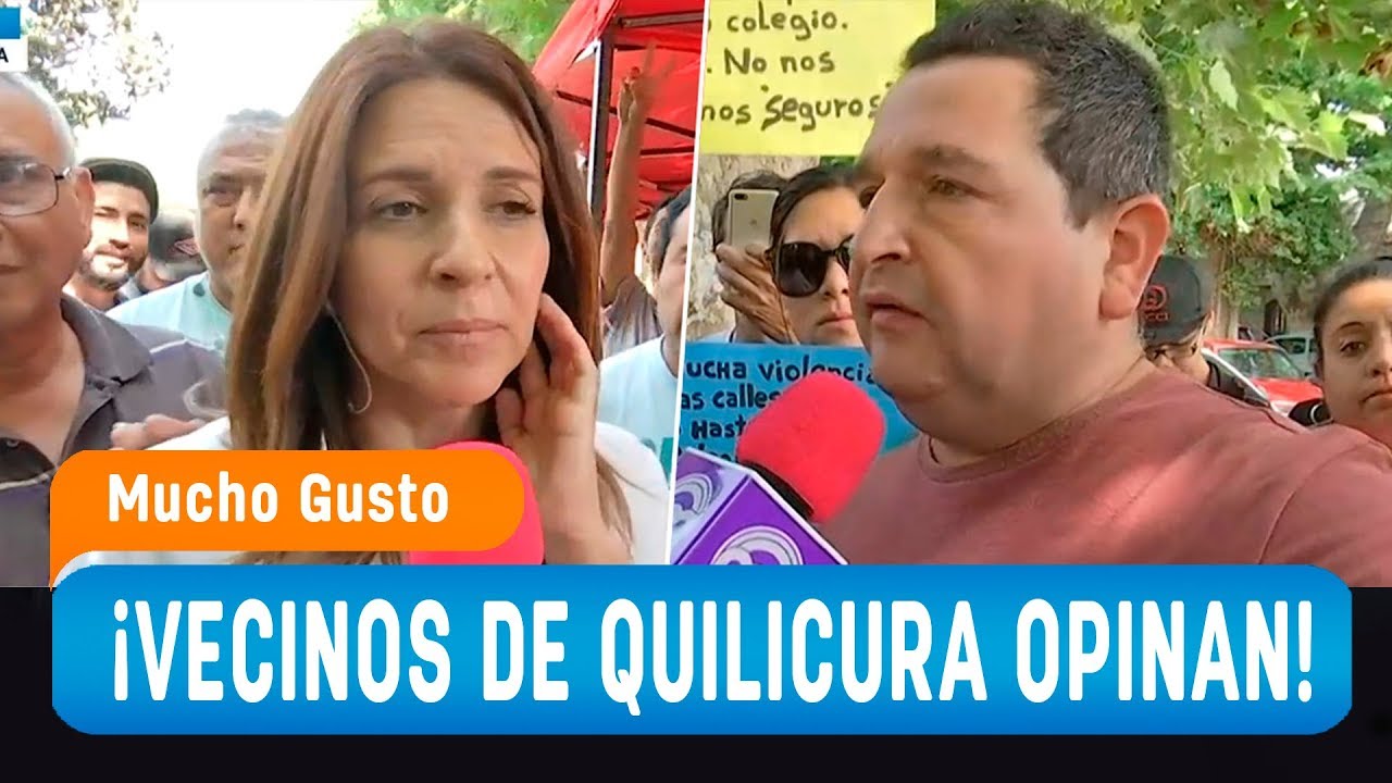 Vecinos de Quilicura expresan sus opiniones sobre situación del país - Mucho Gusto 2019