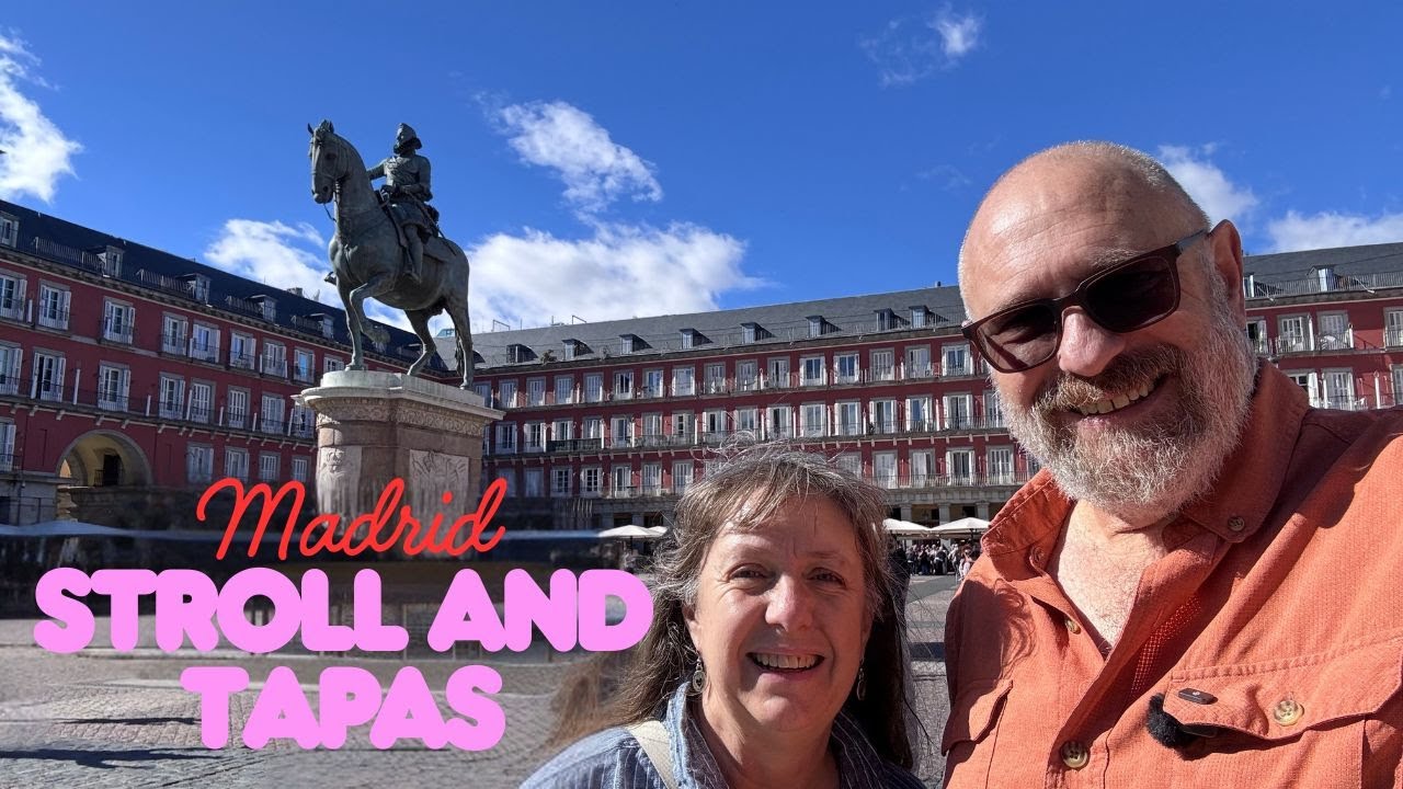 🏙️ Exploring Madrid: Neptune Fountain, Botanical Gardens & Tapas