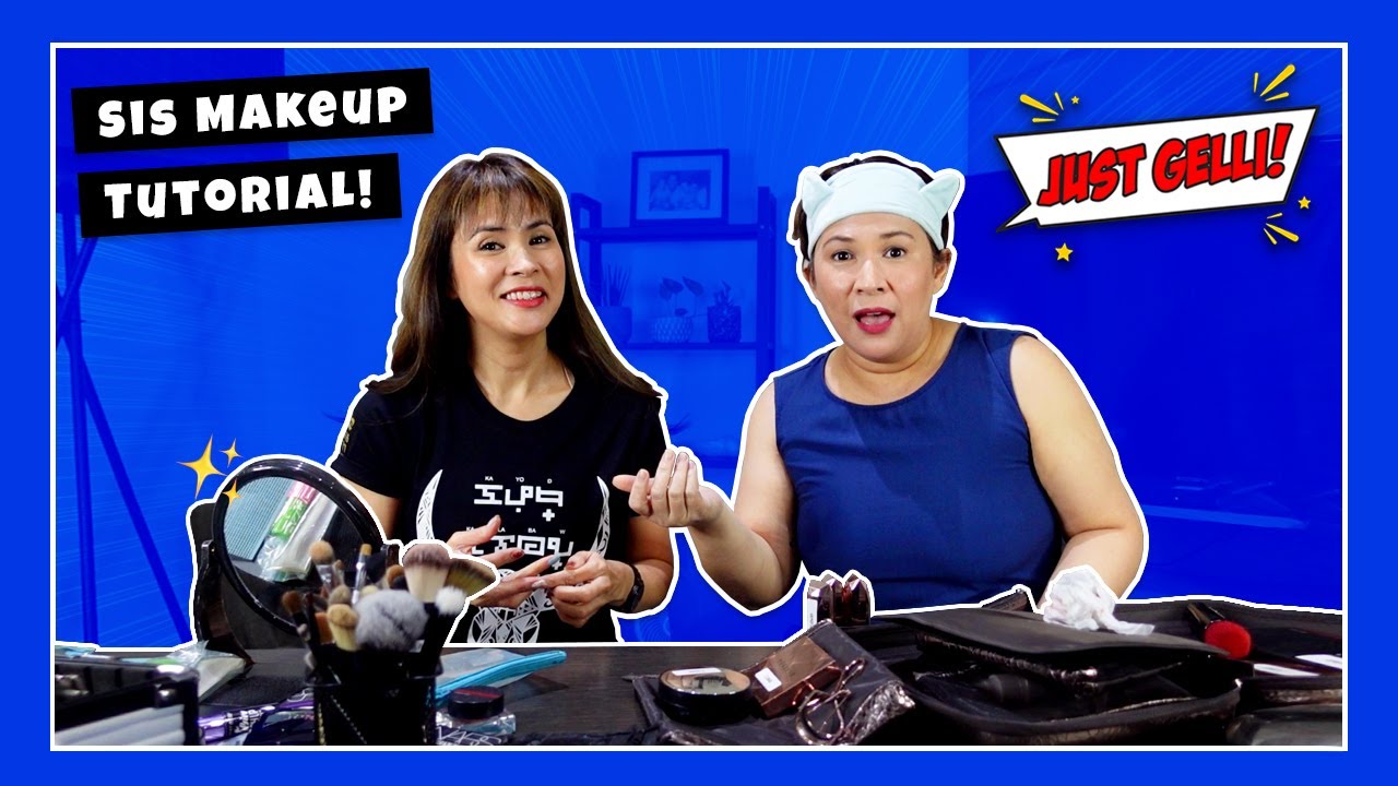 Makeup Tutorial with Sis Janice! 💄| Gelli de Belen Vlogs 🤳