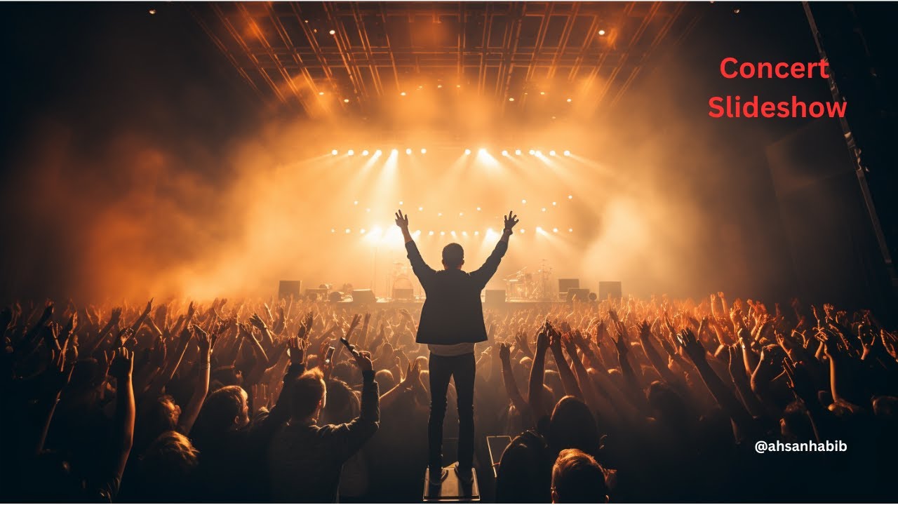 AI-Generated | Concert Slideshow | Cinematic Transitions | Music