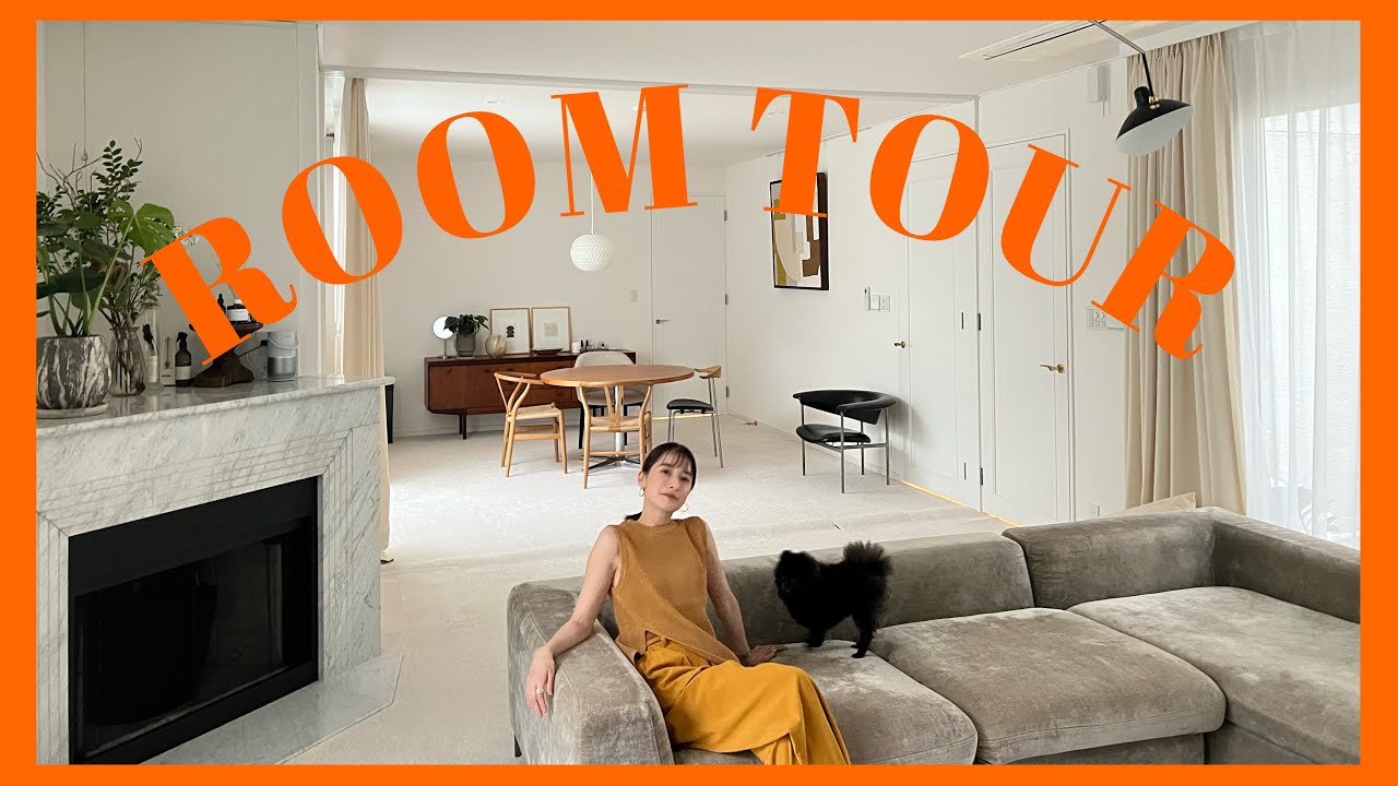 【ルームツアー】初！全部屋公開🏠一階のインテリア/カーペット/アート…新しくなった我が家を紹介🌈
