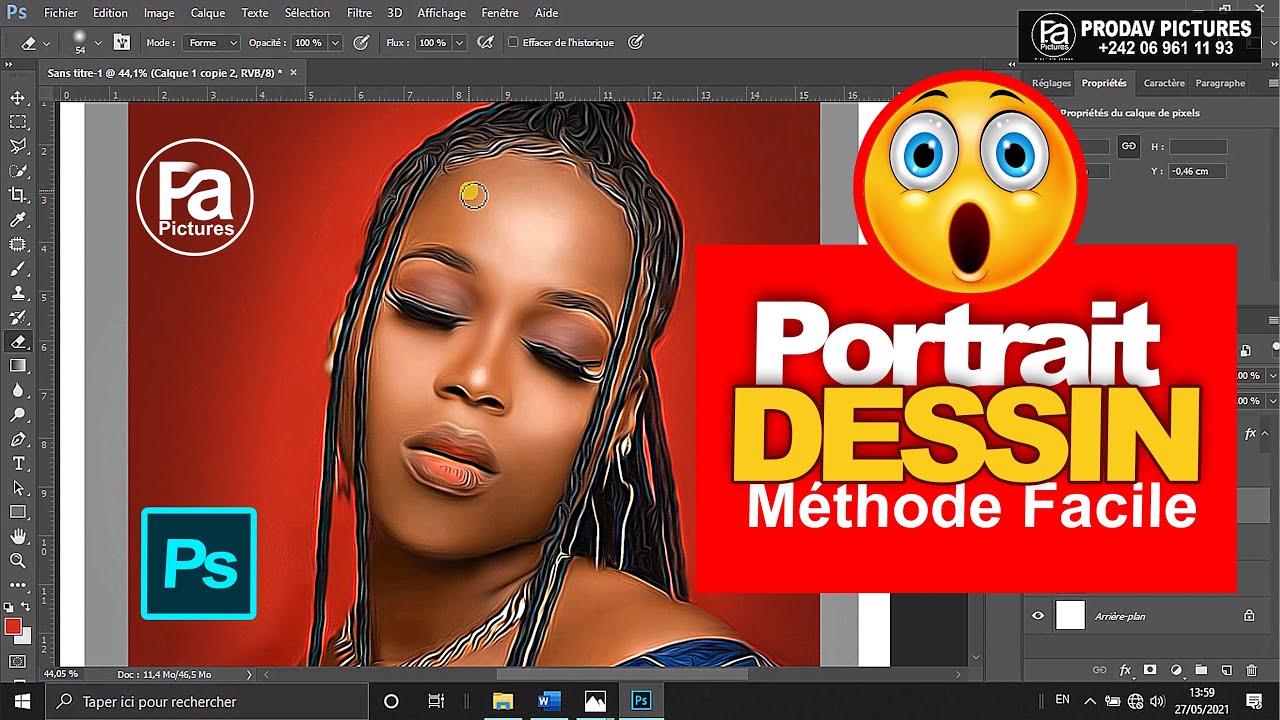 Comment faire un dessin portrait facilement