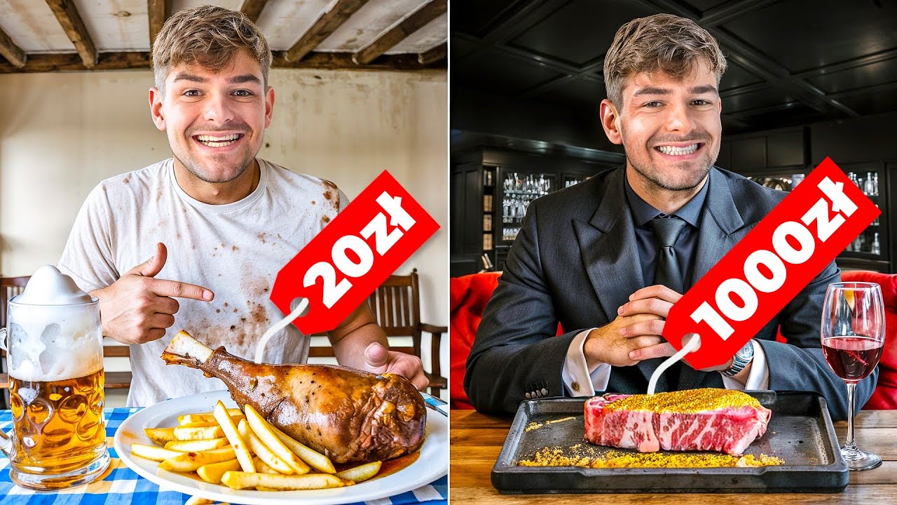 OBIAD W CHILE ZA 20 ZŁ vs 1000 ZŁ! 🇨🇱 (TEST RESTAURACJI)