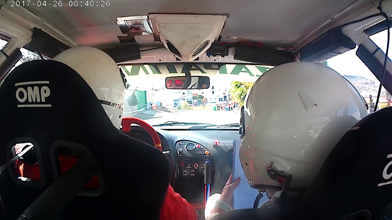 rally-crono Espiel 2018. Onboard L.M. Zapata-J.C. Carrasco  Tc2