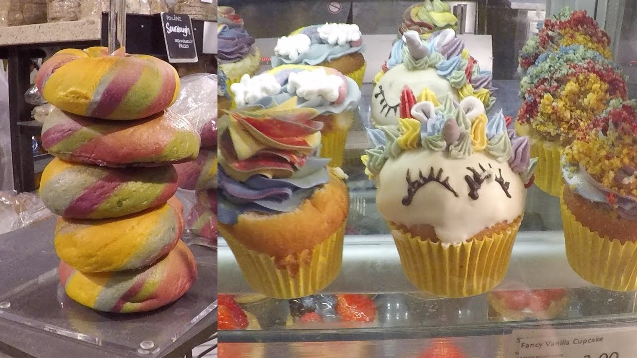 Supermarket Tour at Wholefoods in London | Rainbow Bagels | MINSMEALS