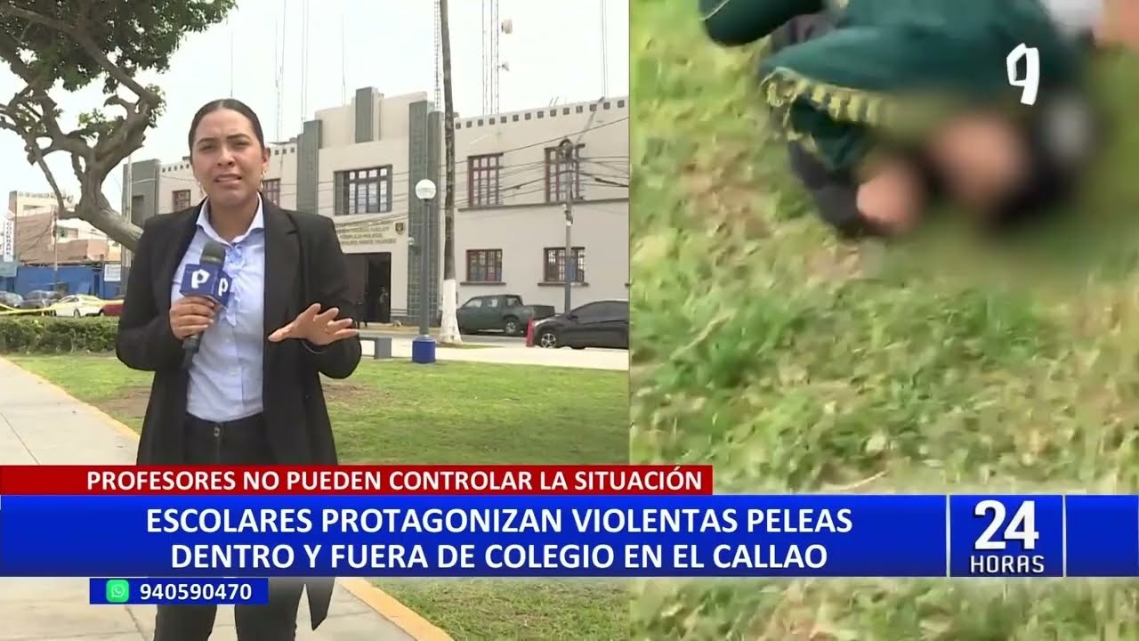 Callao: descartan casos de bullying en colegio donde se reportan constantes peleas entre escolares
