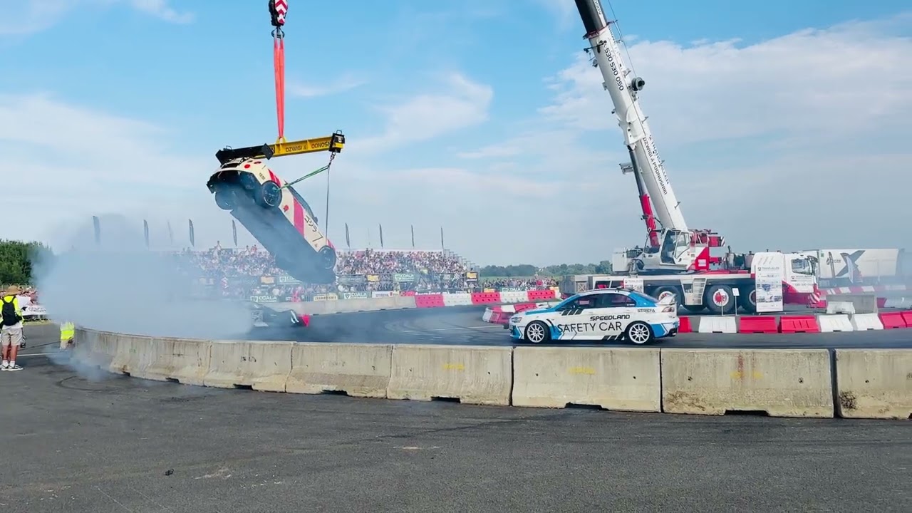 Speedland krosno 2025 Budda rozbiera tor, drift 