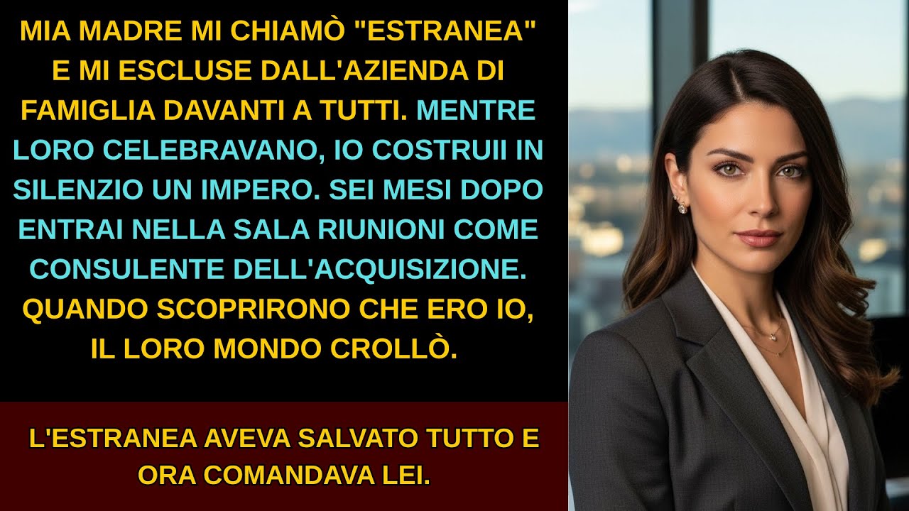 QUANDO TUTTO TACEVA, MIA MADRE DISSE 