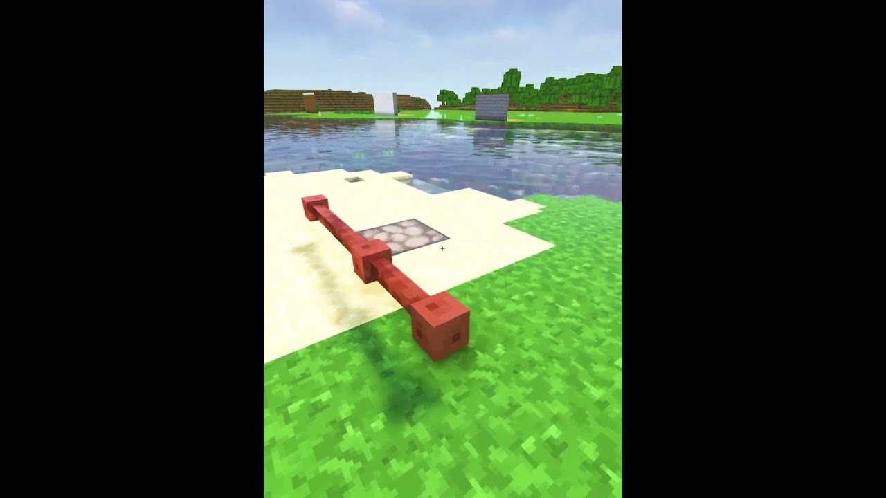 Minecraft Sniper Statue 🗿 (Papaoutai Afro Soul) #minecraft  #shorts
