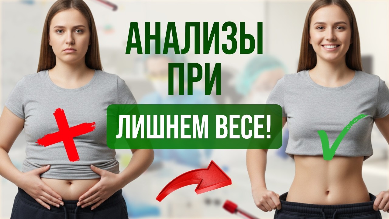 Чекап при лишнем весе: какие анализы сдать и как их расшифровать